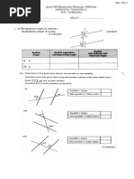 Ujian Pertengahan Penggal Pertama Matematik Form 3