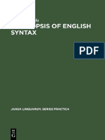(Janua Linguarum. Series Practica, Vol. 19) Eugene A. Nida-A Synopsis of English Syntax-De Gruyter Mouton (2013)