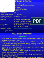 Geoteknik Tambang - Failure - Toppling