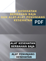 Alat Kesehatan Berbahan Baja