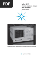 Agilent 4294A - Technical Overview