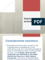 Tehnica Actualizarii