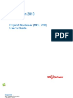 MD Nastran 2010 Explicit Nonlinear (SOL 700) User's Guide