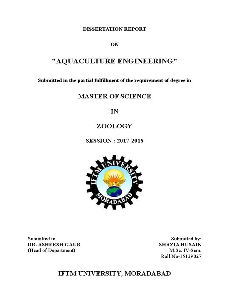 master of science dissertation