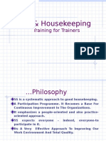 5S & Housekeeping: Training For Trainers