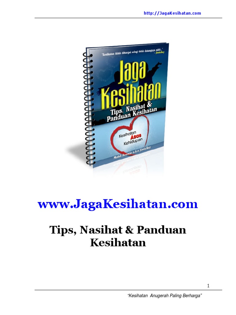 Ebook Jaga Kesihatan | PDF
