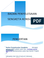 Badan Penyelesaian Sengketa Konsumen BPSK