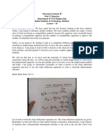 Structural Analysis II Prof. P. Banerjee Department of Civil Engineering Indian Institute of Technology, Bombay Lecture - 10