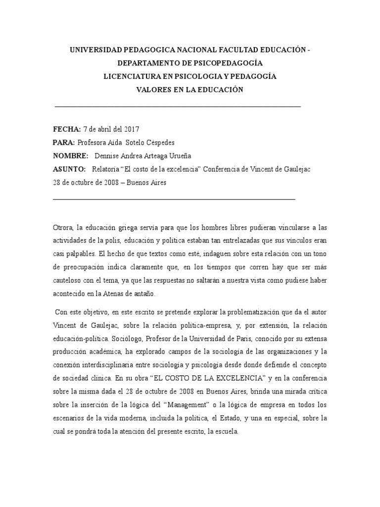 Como hacer una relatoría de una conferencia