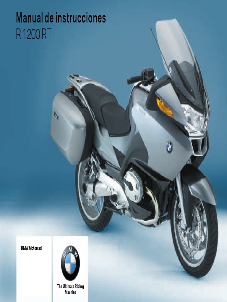 Manual BMW r1200rt PDF BMW Motocicleta