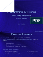 Perl 02 - String Manipulation - Exercise Answers