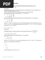 2-4 Zeros of Polynomial Functions