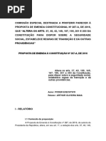 Parecer do relator da reforma da Previdência