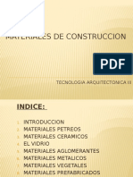 Materiales de Construccion Costa