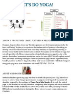 Asana & Pranayama - Basic Postures & Breathing Techniques: Let'S Do Yoga