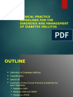 Diabetes Mellitus CPG