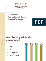 Plastics & The Environment