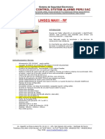 Sistema de Seguridad Electrónica LINSEG MAX1 - RF