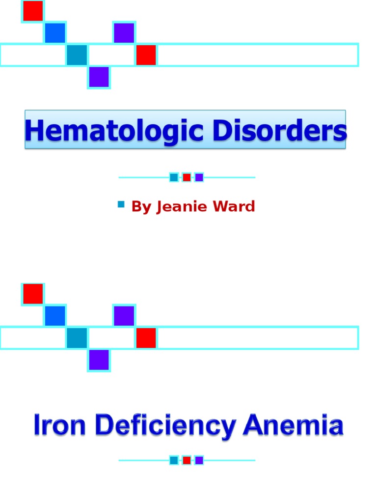 Blood Dyscrasia Chemotherapy Haemophilia
