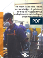 Galvanização-Risco Profissional Indústria Galvânica-Riscos para A Saúde Indústria Galvânica - Higiene Ocupacional