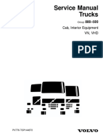 Service Manual Trucks Group 880-500 Cab, Interior Equipment VN, VHD