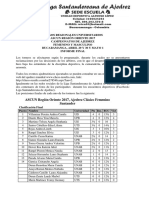 Informe Final Ajedrez Ascun 2017