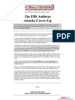 The FBI Anthrax Attacks Cover-Up Www-Whatreallyhappened-Com PDF