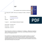 Effectiveness of Myofascial Release - Systematic Review of Randomized Controlled Trials