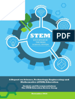 Education in The Irish School System: Analysis and Recommendations The STEM Education Review Group