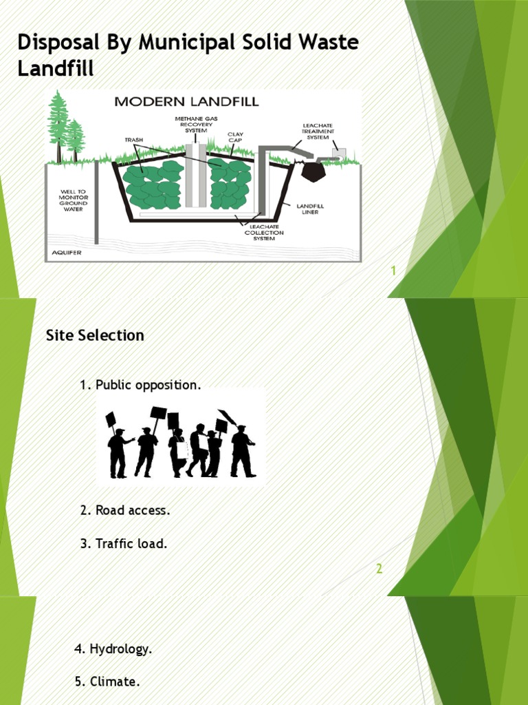 Municipal Solid Waste Landfill Guidelines | PDF | Landfill | Municipal ...