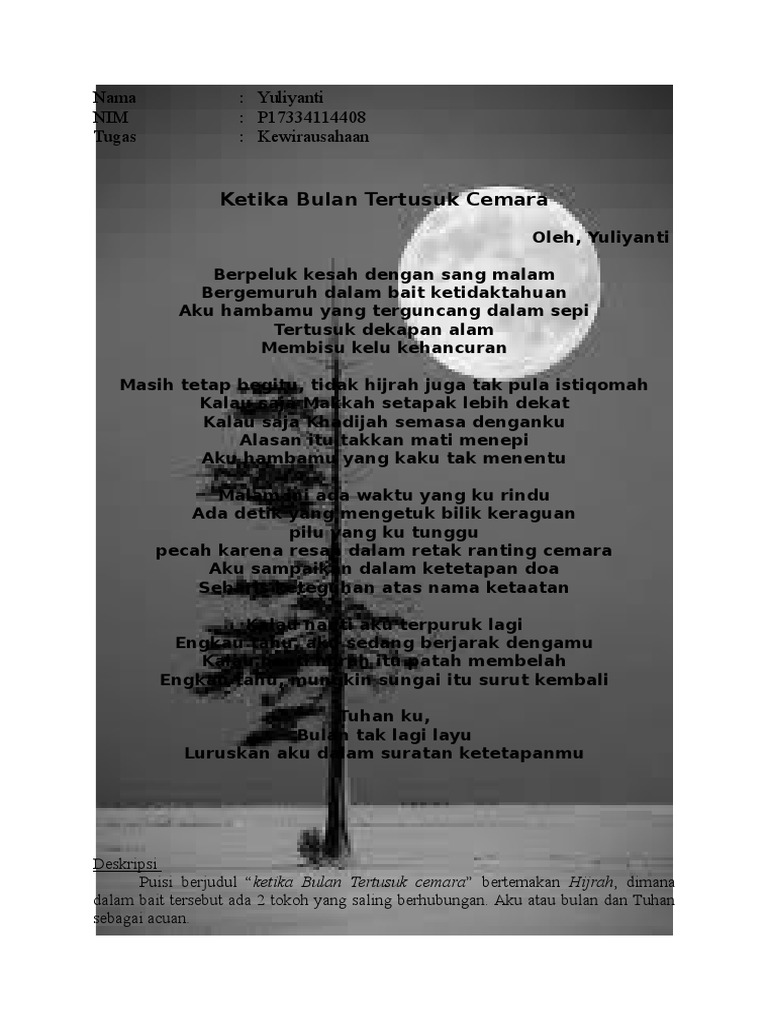 Yuliyanti Ketika Bulan Tertusuk Cemara Pdf