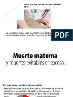 Presentacion Muerte Materna Evitada 2017
