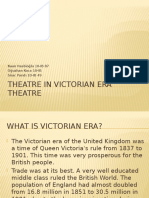 Theatre in Victorian Era Theatre