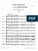 Beethoven_1st. Symphony, Score
