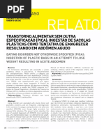 Artigo Relato de Caso Psiquiatria