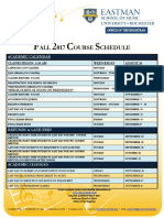 Fall 2017 Academic Schedule 032017