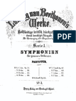 Beethoven, 3rd. Symphony, Score