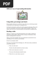 Download Different Ways of Representing Information by Lynne Jump SN3472287 doc pdf