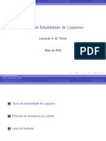 Estabilidade Lyapunov PDF