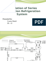 Simulation of Series Absorption Refrigeration System: Usama Shakil PE - 15