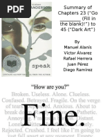 Speak Chapters 23 to 45 (1)