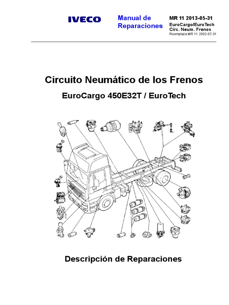 Manual Neumatico Frenos Simbologia | PDF | Sistema de freno antibloqueo ...