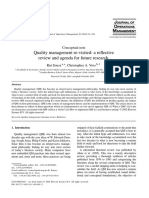 Quality Management Revisited PDF