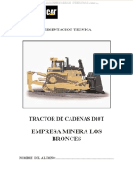 Manual Bulldozer d10t Caterpillar Cabina Motor Sistemas Rataac Tren Potencia Intervalos Mantenimiento Finning Cat PDF