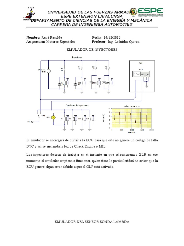 Recalde Regalado Rene Reinaldo Simulación y Explicación | PDF ...