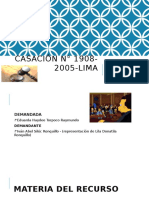 Casación #1908-2005-Lima