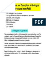 Surface Geology. Observation and Description of Geological Structures in The Field