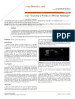 Unilateral Thyroid Agenesiscuriosity or Predictor of Future Pathology 2167 7948 1000201