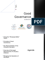 Good Governance Training Slides