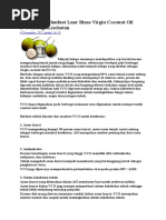 Download Khasiat Dan Manfaat Luar Biasa Virgin Coconut Oil by nikmawati ridwan SN347244054 doc pdf